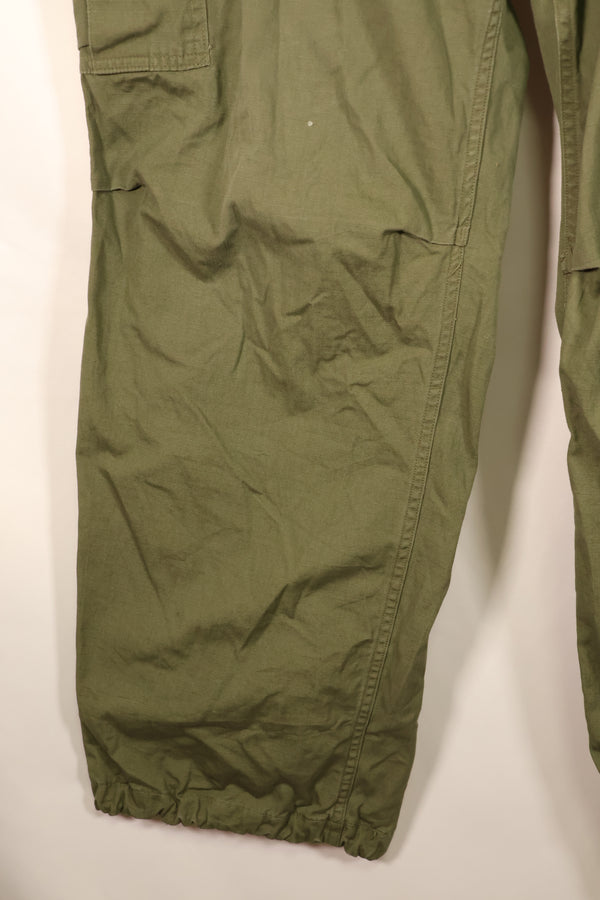 Circa 1968: X-L-R 4th Model Jungle Fatigue Pants, Largest Size, Used