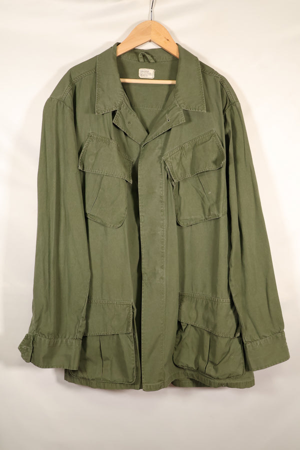 1967 Contract L-R Non Ripstop 3rd Model Jungle Fatigue Jacket Used