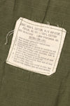 1970 Contract M-S 4th Model Jungle Fatigue Jacket, faded, used.