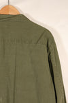 1970 Contract M-S 4th Model Jungle Fatigue Jacket, faded, used.