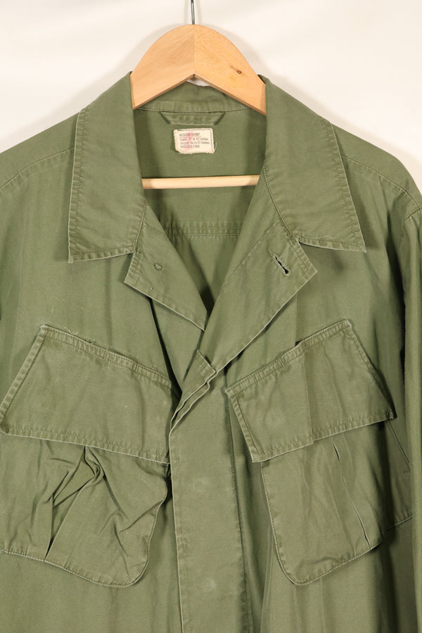 Circa 1967 M-S Non Ripstop 3rd Model Jungle Fatigue Jacket Used