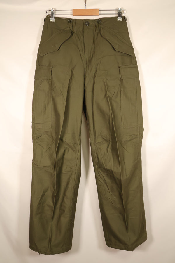 1957年契約　アメリカ軍　M-1951　フィールドパンツ　M-58　パンツ　状態良い　中古品
