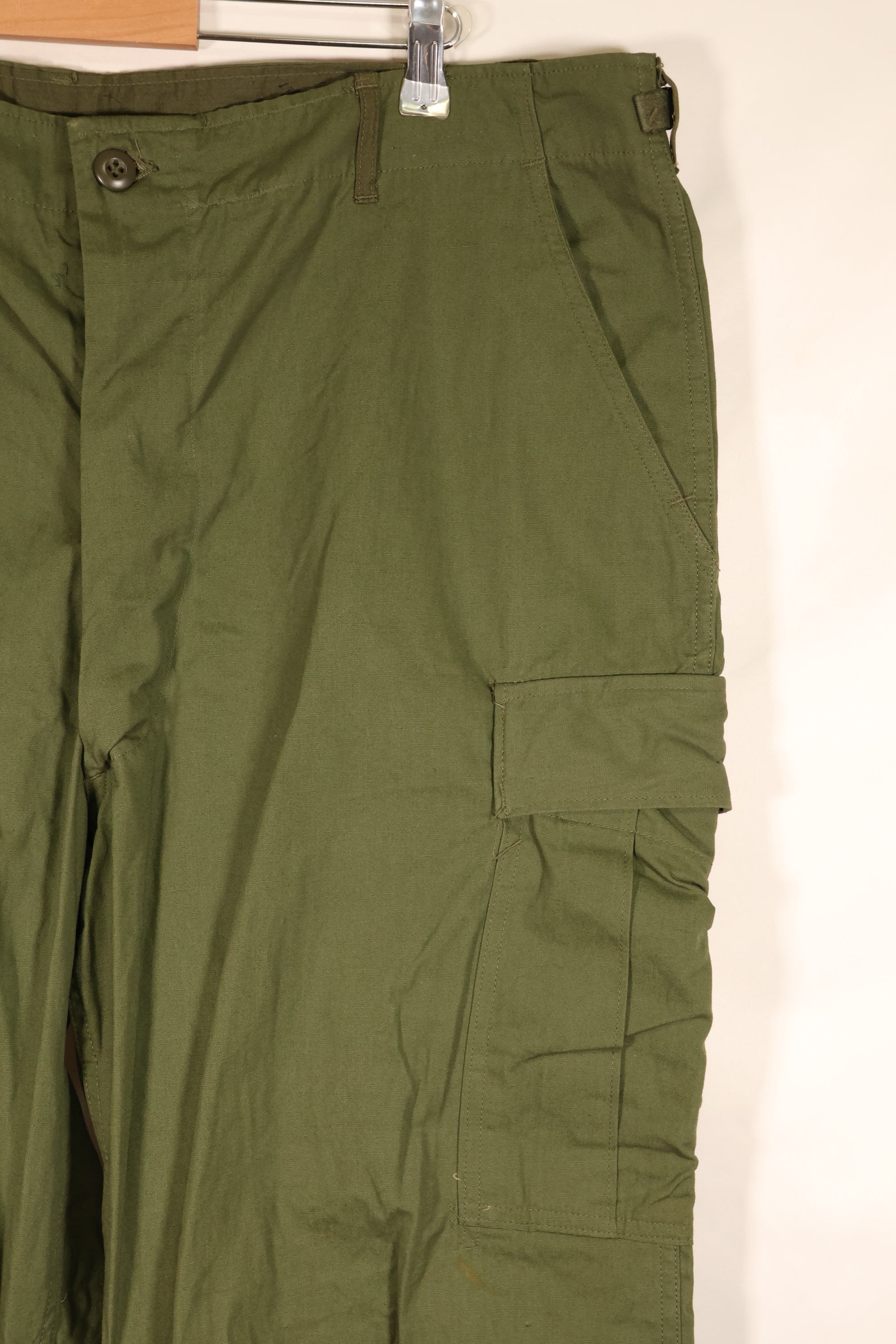 1967 Deadstock X-L-R 3rd Model Jungle Fatigue Pants, No Rips, Good Condition