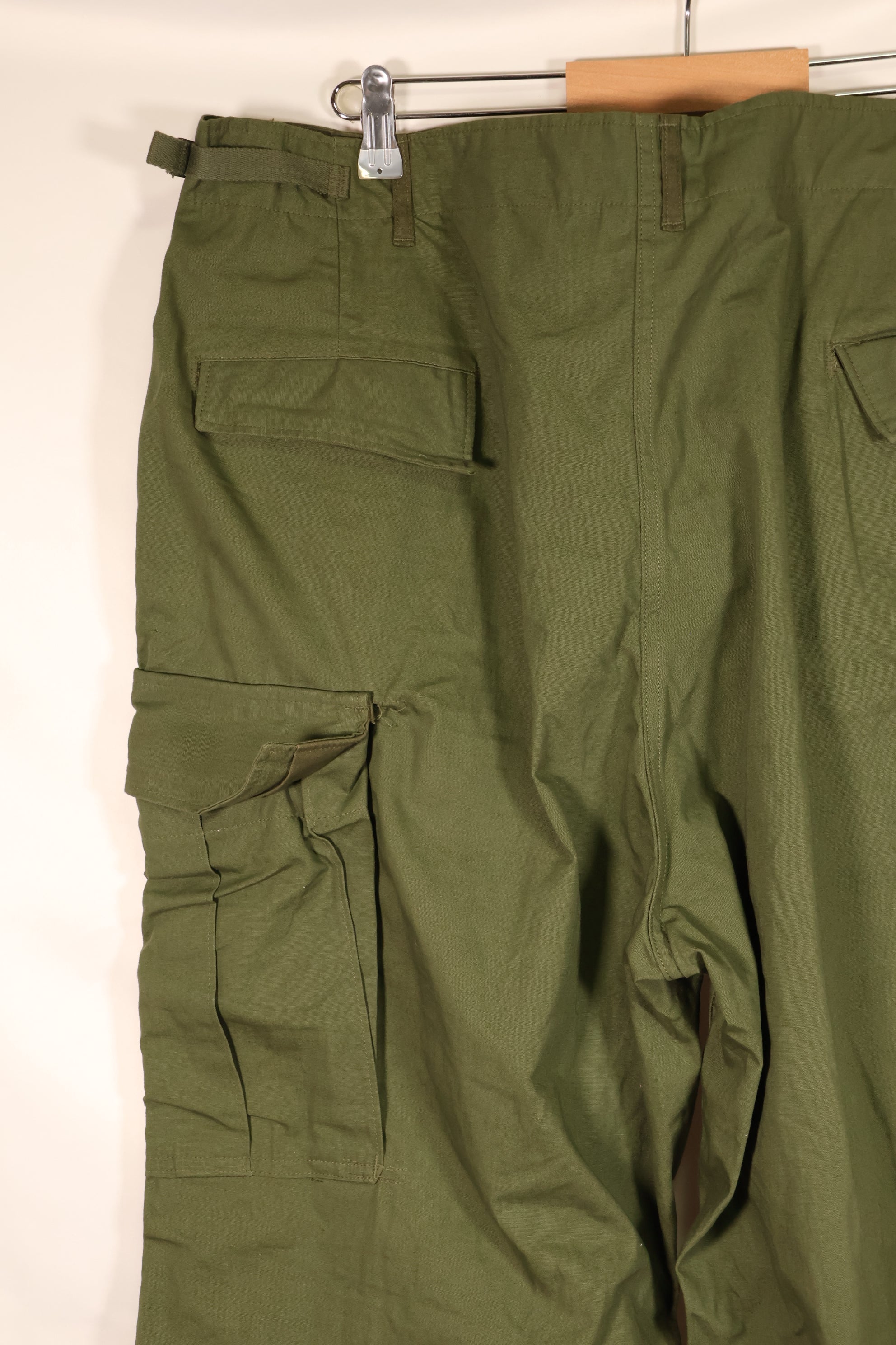 1967 Deadstock X-L-R 3rd Model Jungle Fatigue Pants, No Rips, Good Condition