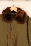 1940s, Size 38, U.S. Army Air Forces (USAAF) B-15 Flight Jacket, with elevator modifications, in good condition