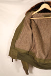 1940s, Size 38, U.S. Army Air Forces (USAAF) B-15 Flight Jacket, with elevator modifications, in good condition
