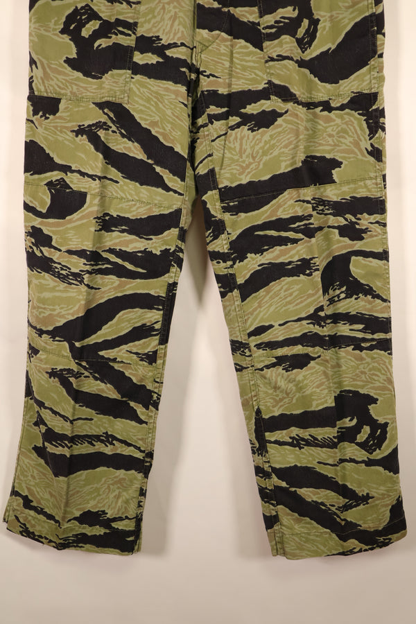 1970, Estimated Size S–M, U.S. Navy Military Advisory Group, Advisor, VNMC 4th Tiger Stripe Set, Used