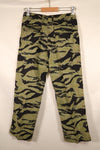 1970, Estimated Size S–M, U.S. Navy Military Advisory Group, Advisor, VNMC 4th Tiger Stripe Set, Used