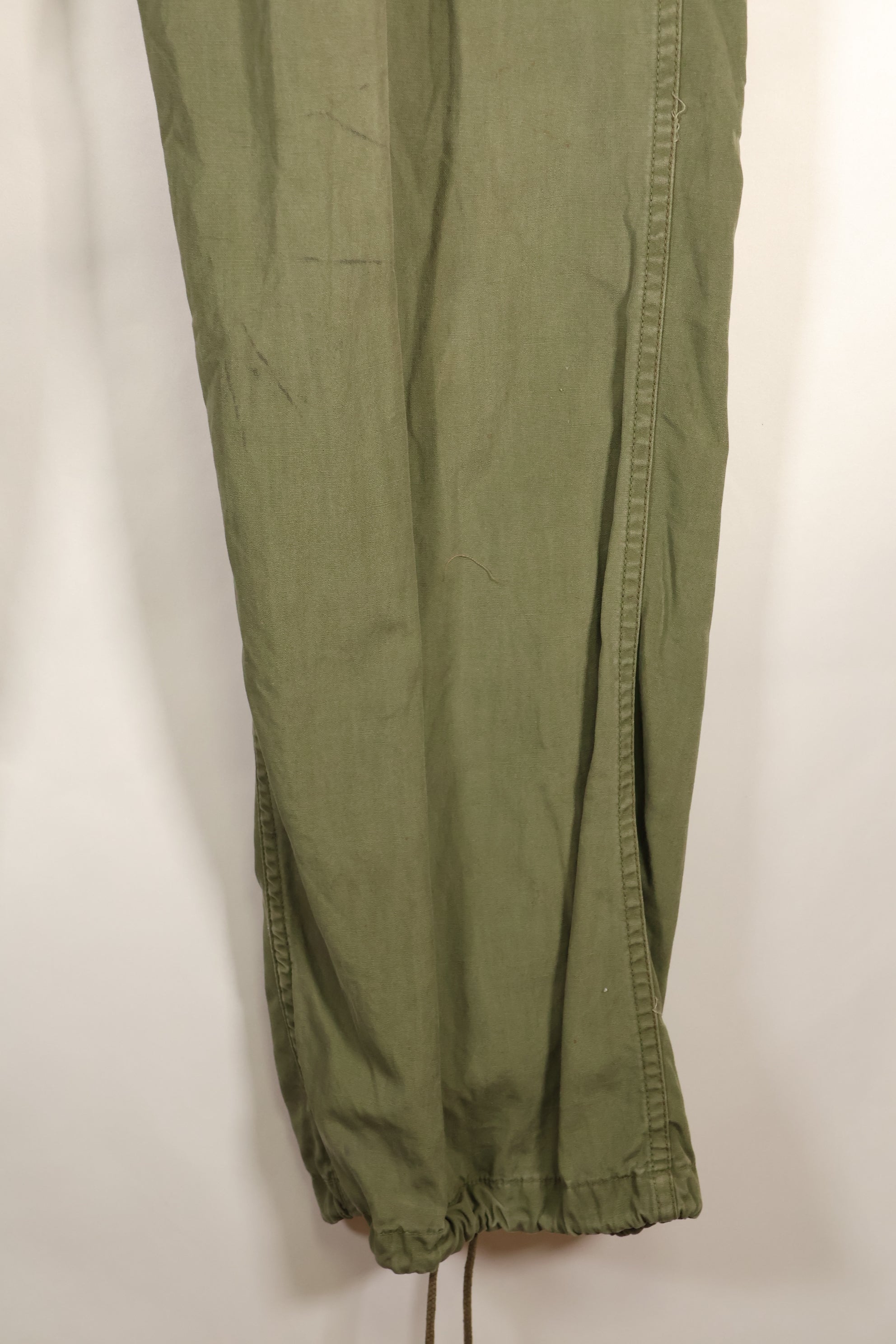1964 Contract S-R 1st Model Jungle Fatigue Pants, CRC release, faded, used