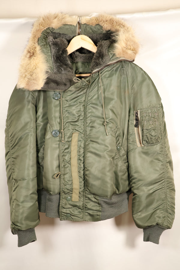 1950s MEDIUM USAF N-2B Flight Jacket, good condition, used.