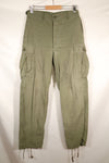 1964 Contract S-L 1st Model Jungle Fatigue Pants CRC Release Faded Used