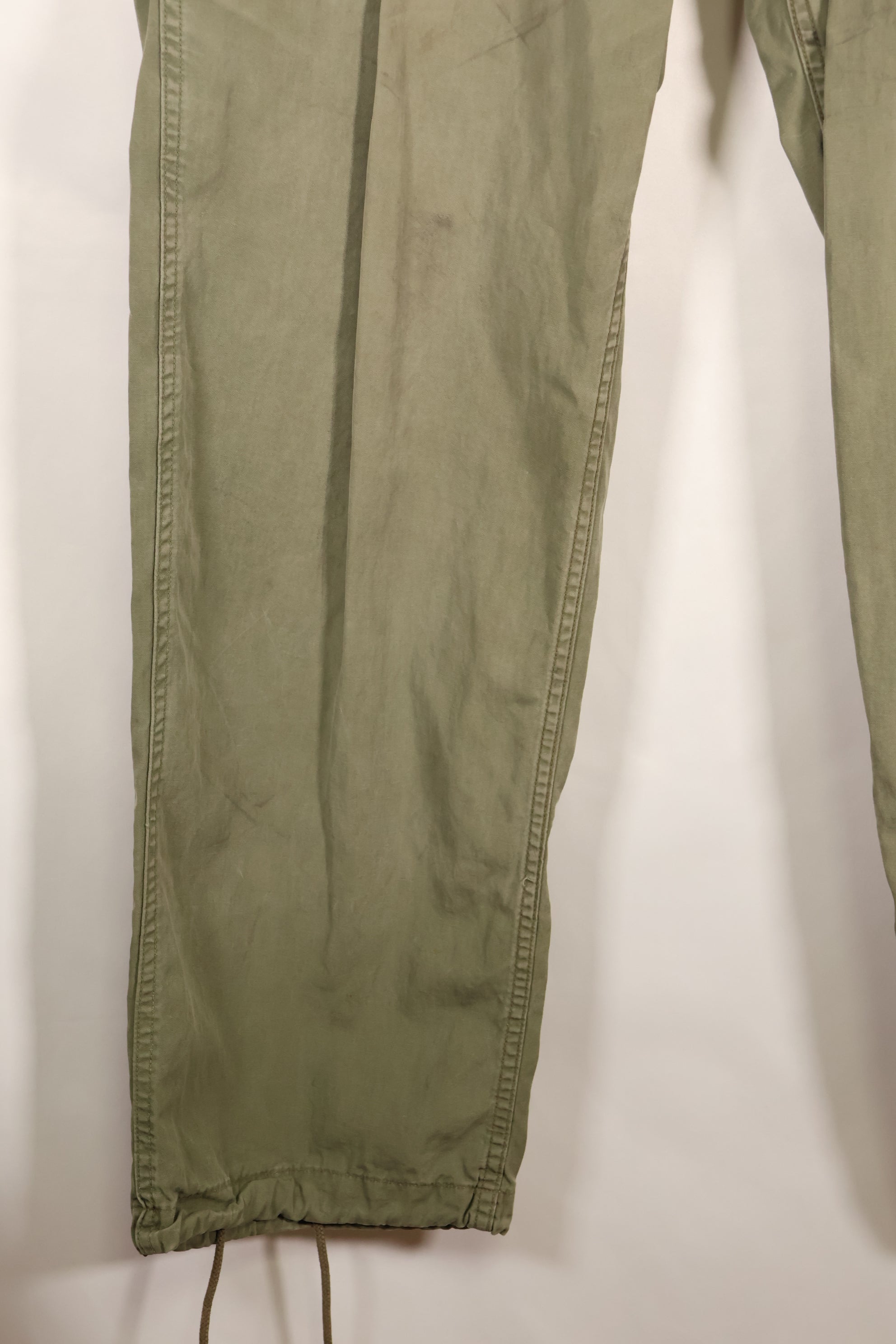 1964 Contract S-L 1st Model Jungle Fatigue Pants CRC Release Faded Used