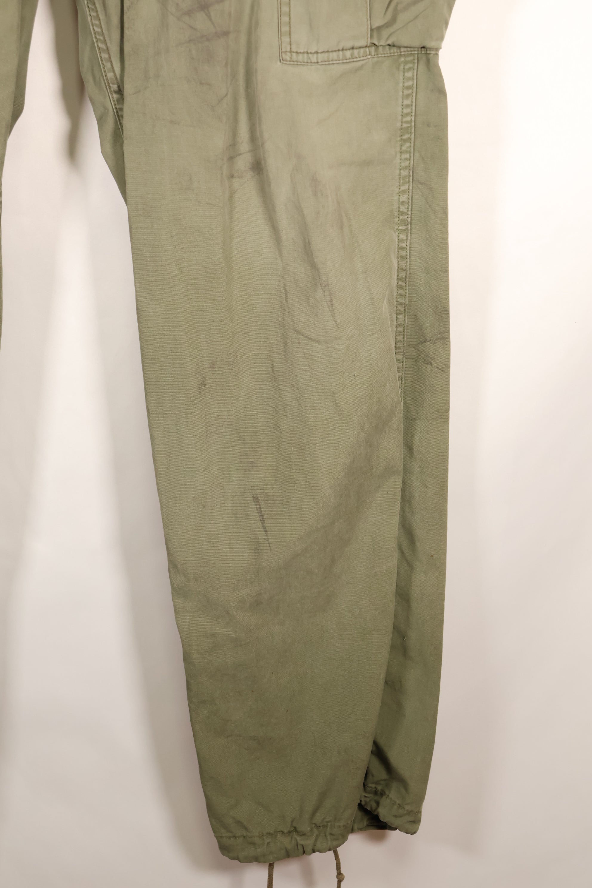 1964 Contract S-L 1st Model Jungle Fatigue Pants CRC Release Faded Used