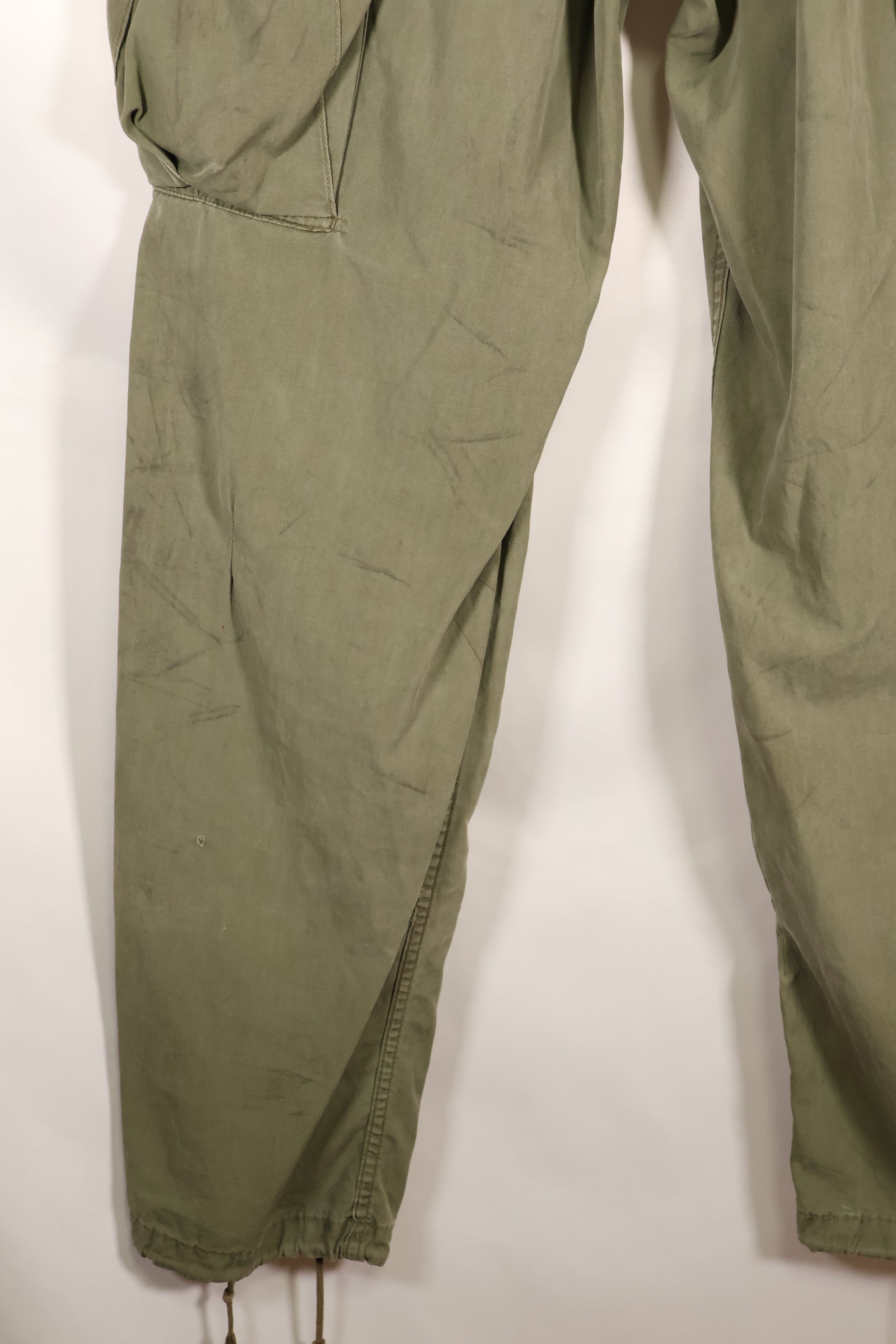 1964 Contract S-L 1st Model Jungle Fatigue Pants CRC Release Faded Used