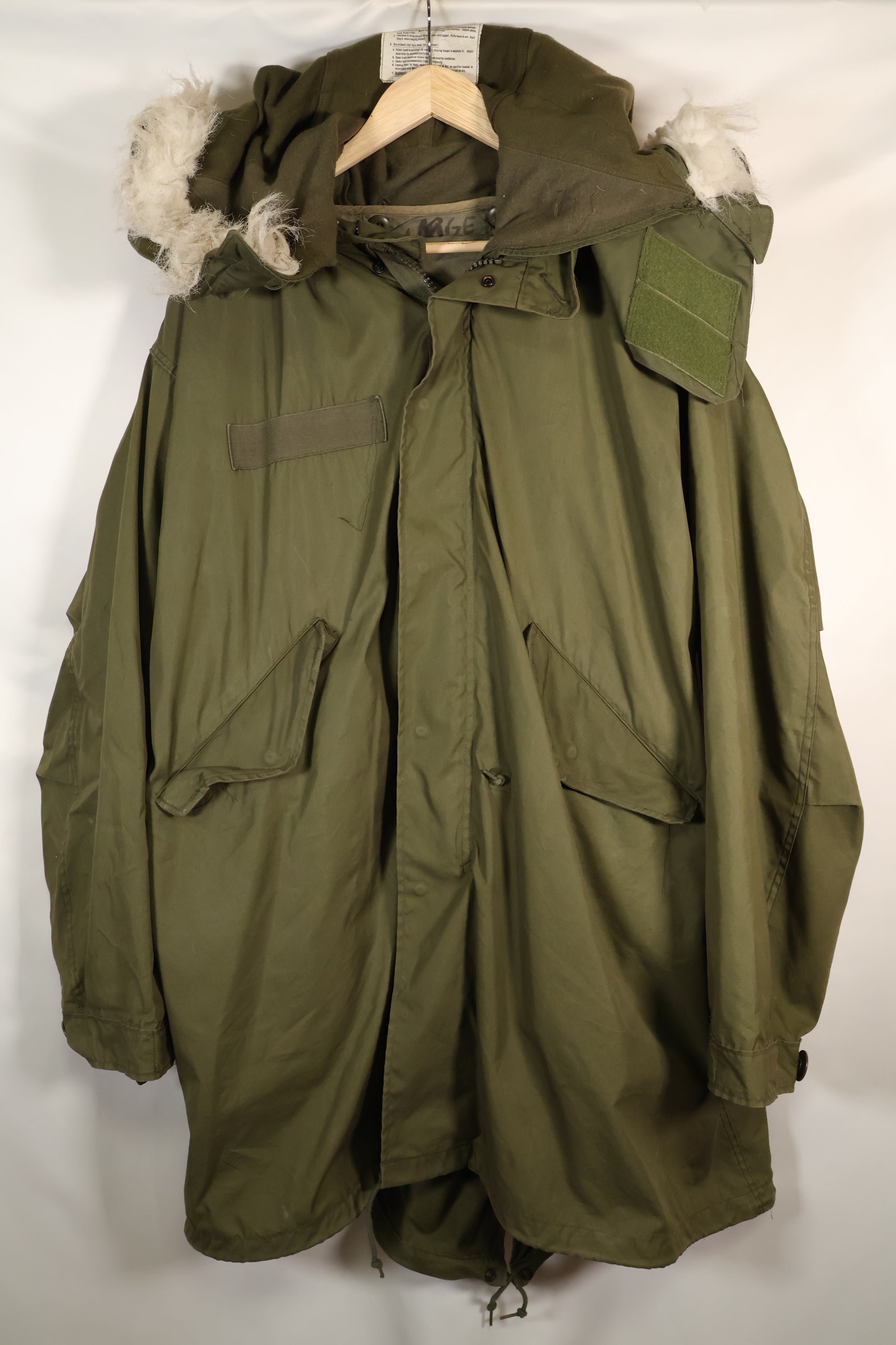 Year Mixed LARGE M65 Field Parka Set M51 with Liner Used A