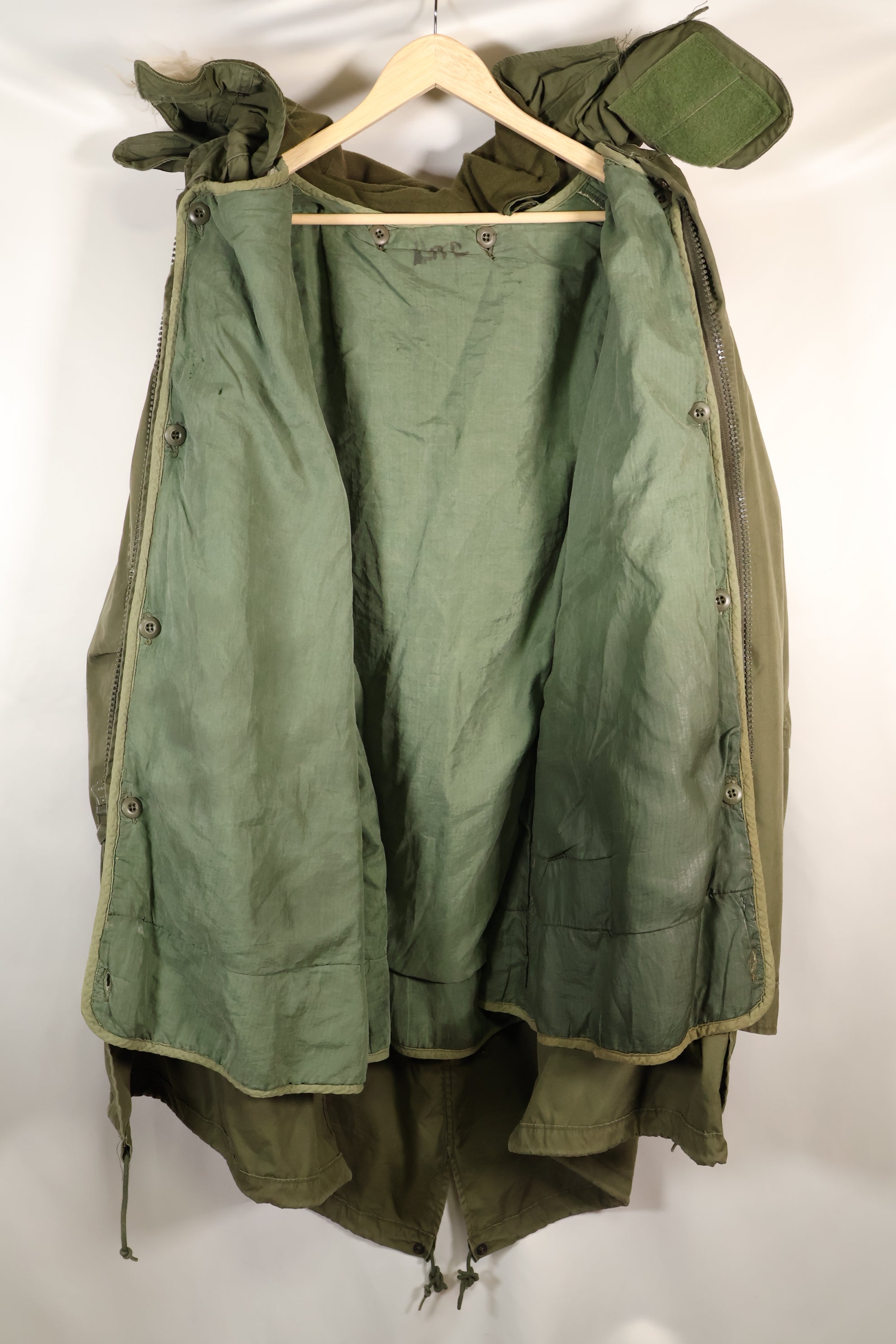 Year Mixed LARGE M65 Field Parka Set M51 with Liner Used B