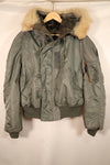 1950s EX-LARGE U.S. Air Force (USAF) N2-B Flight Jacket—Good Condition—Used