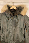1950s EX-LARGE U.S. Air Force (USAF) N2-B Flight Jacket—Good Condition—Used