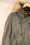1950s EX-LARGE U.S. Air Force (USAF) N2-B Flight Jacket—Good Condition—Used