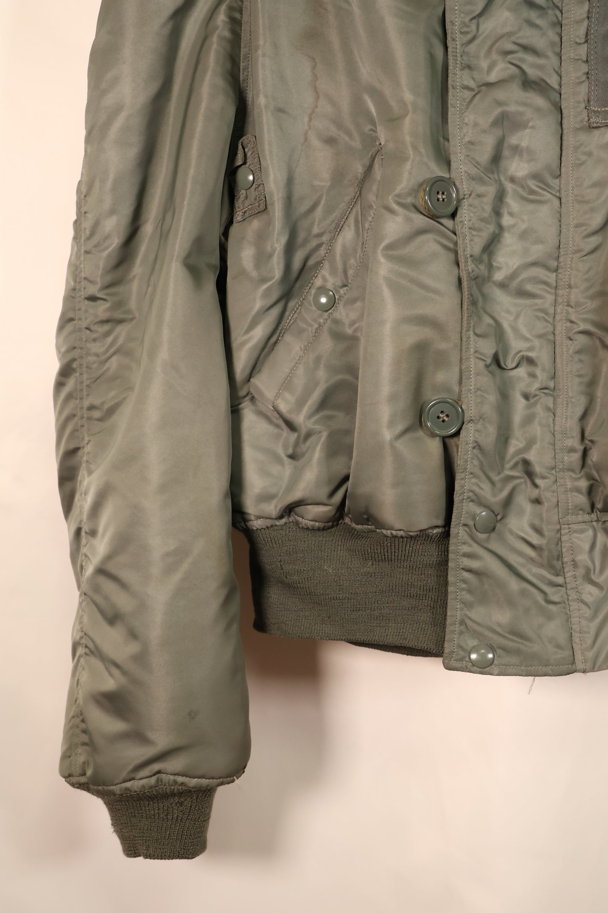 1950s EX-LARGE U.S. Air Force (USAF) N2-B Flight Jacket—Good Condition—Used