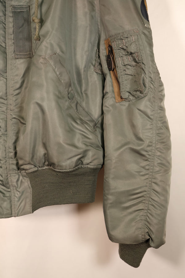 1950s EX-LARGE U.S. Air Force (USAF) N2-B Flight Jacket—Good Condition—Used