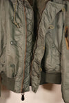1950s EX-LARGE U.S. Air Force (USAF) N2-B Flight Jacket—Good Condition—Used