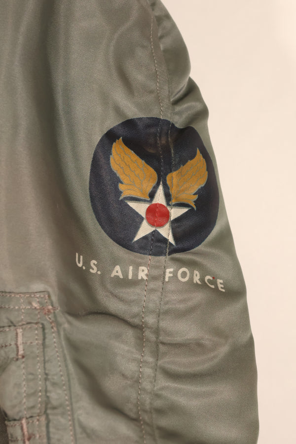 1950s EX-LARGE U.S. Air Force (USAF) N2-B Flight Jacket—Good Condition—Used