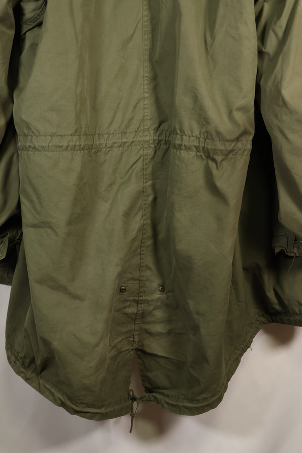 Year Mix 1972 Contract Shell S-R M65 Field Parka Set M51 with Liner Used E