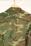 Circa 1966-67 US Army ERDL Camouflage Leaf Camouflage Jungle Fatigue Jacket, used.