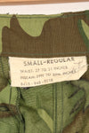 Circa 1966-67 S-R US Army ERDL Camouflage Leaf Camouflage Jungle Fatigue Pants Used 