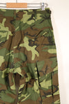 Circa 1966-67 S-R US Army ERDL Camouflage Leaf Camouflage Jungle Fatigue Pants Used 
