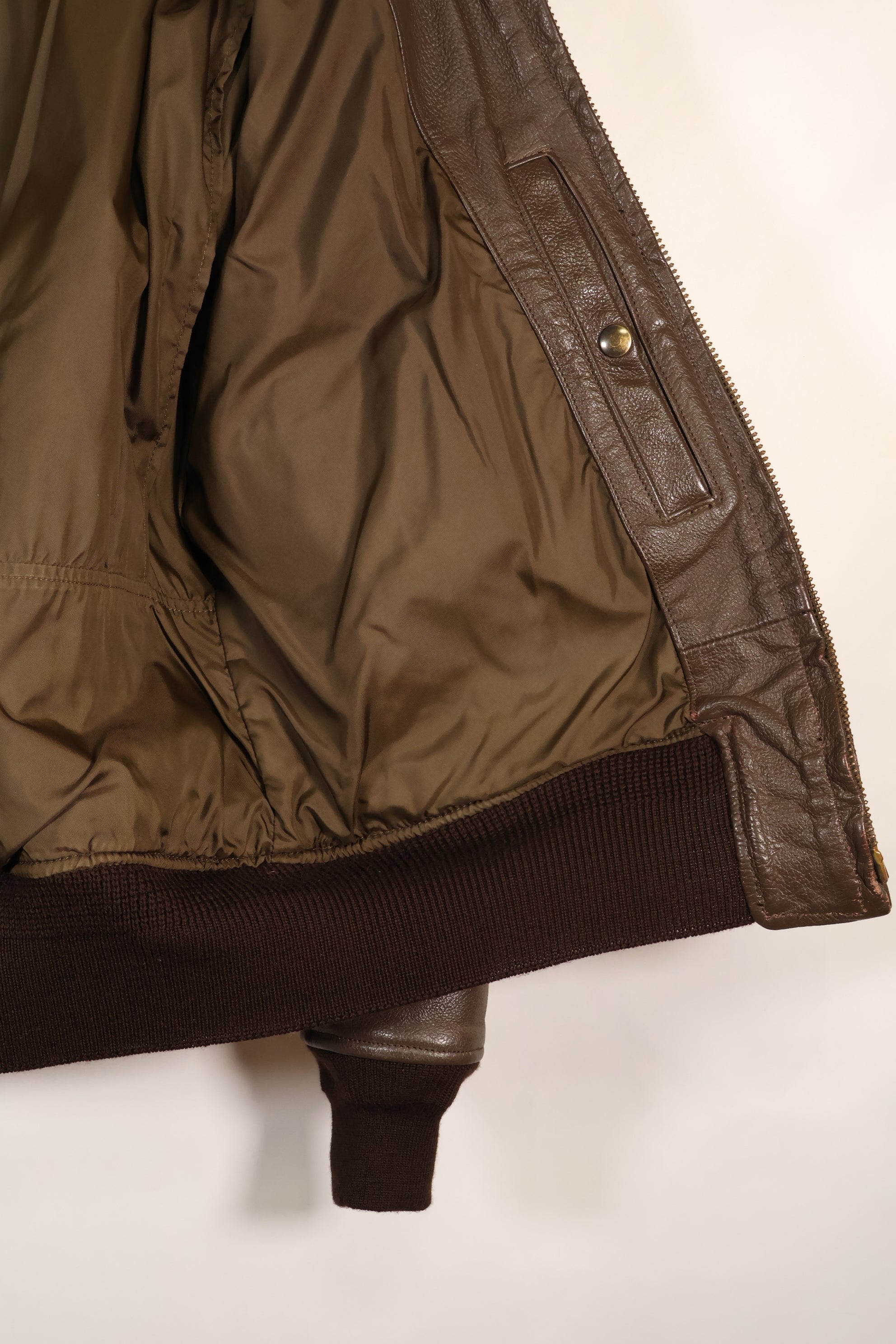 1977 Contract Size 42 US Navy G-1 Flight Jacket Intermediates Used