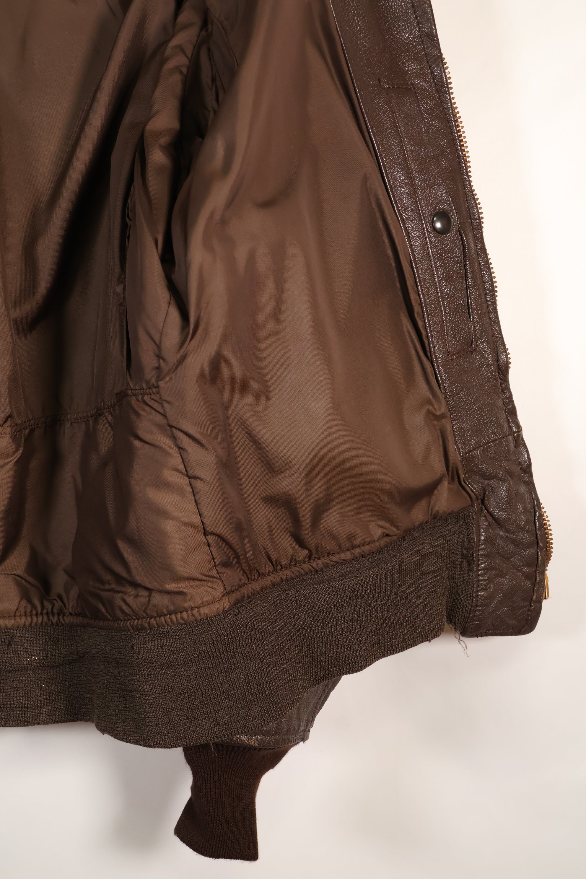 1971 Contract Size 42 US Navy G-1 Flight Jacket Intermediates Used