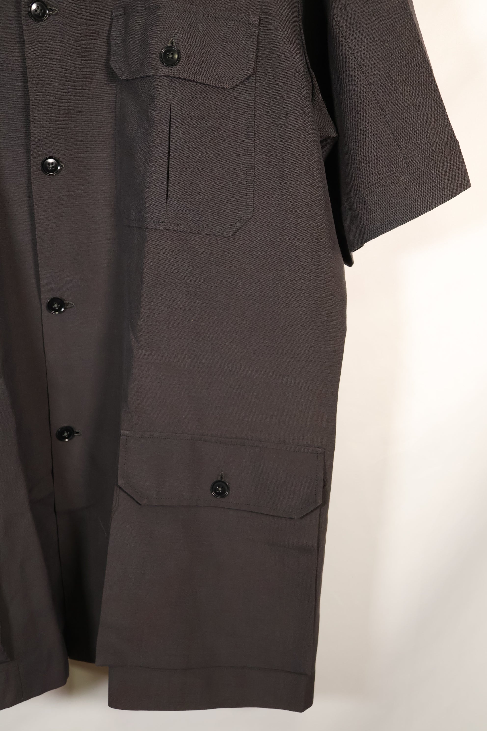 1960s Saigon Taylor Made Black Safari Jacket Pants Set