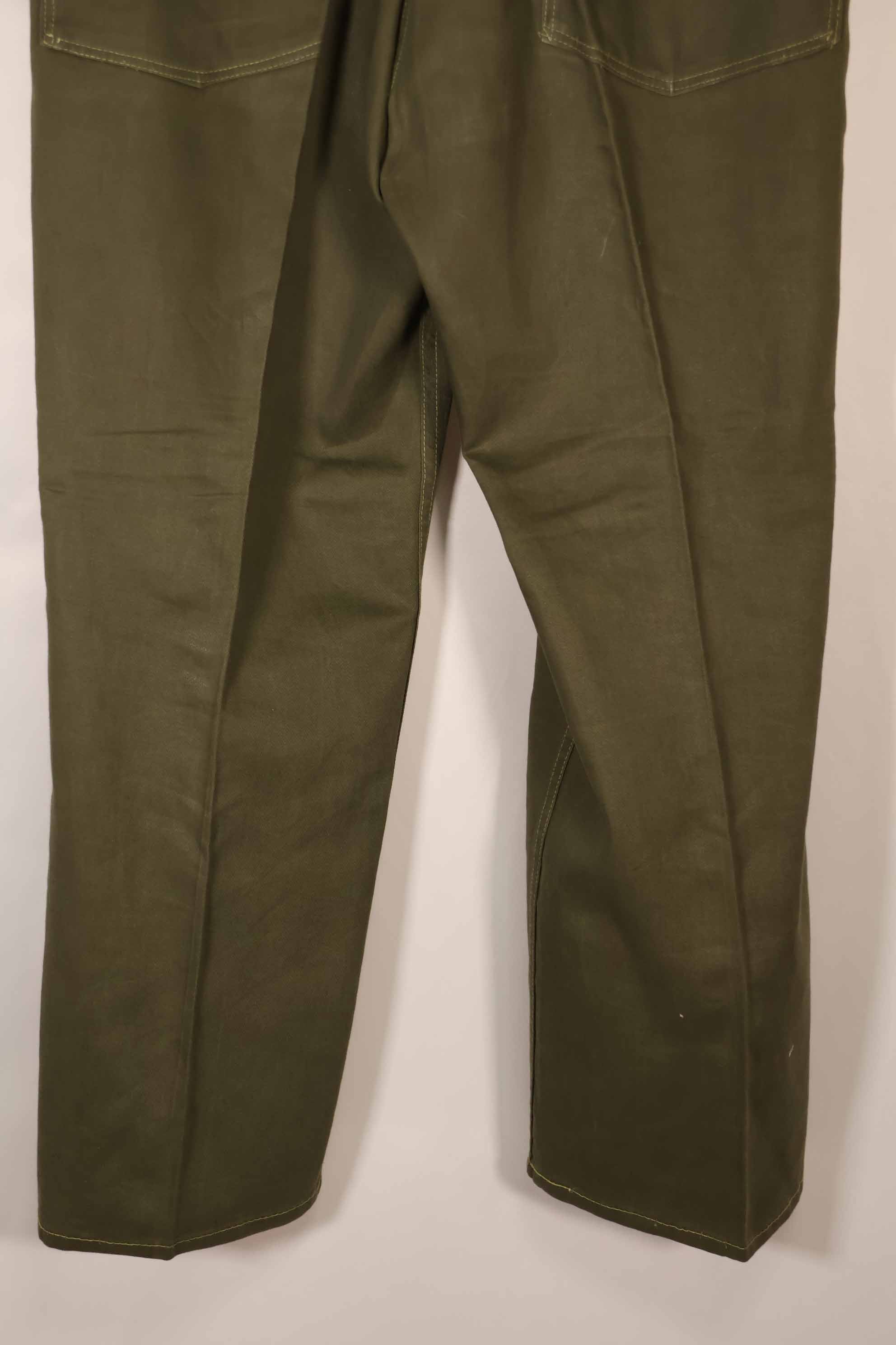 Real 1950s U.S. Army Cotton Utility Pants, Used