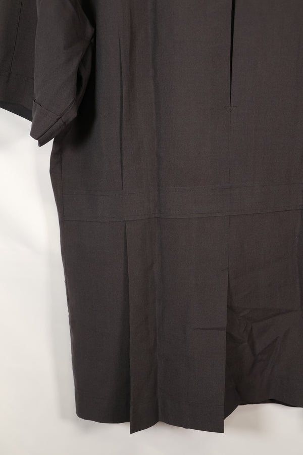 1960s Saigon Taylor Made Black Safari Jacket Pants Set