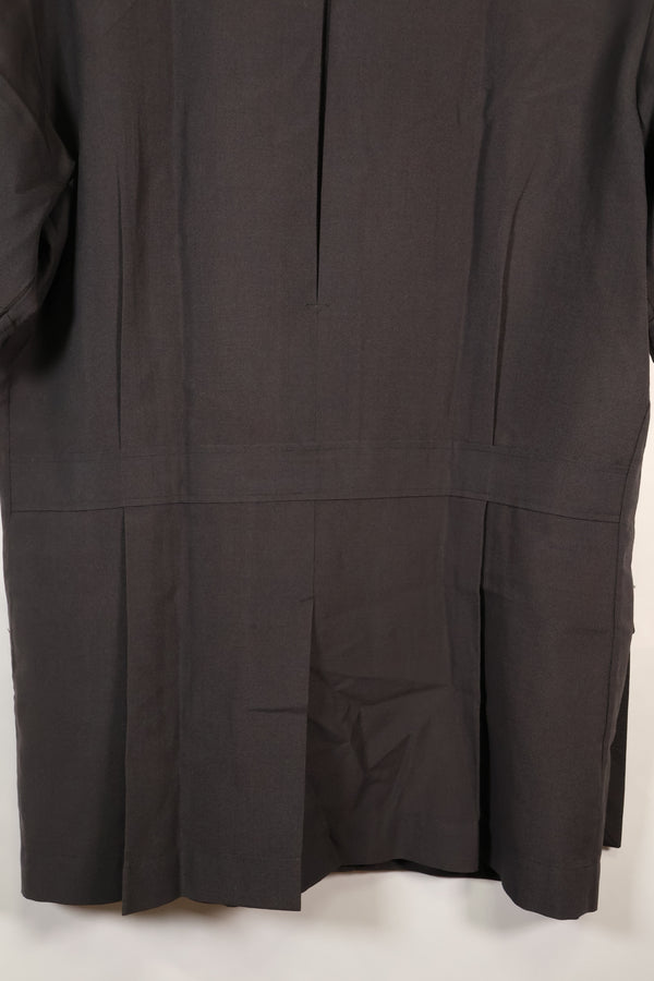 1960s Saigon Taylor Made Black Safari Jacket Pants Set