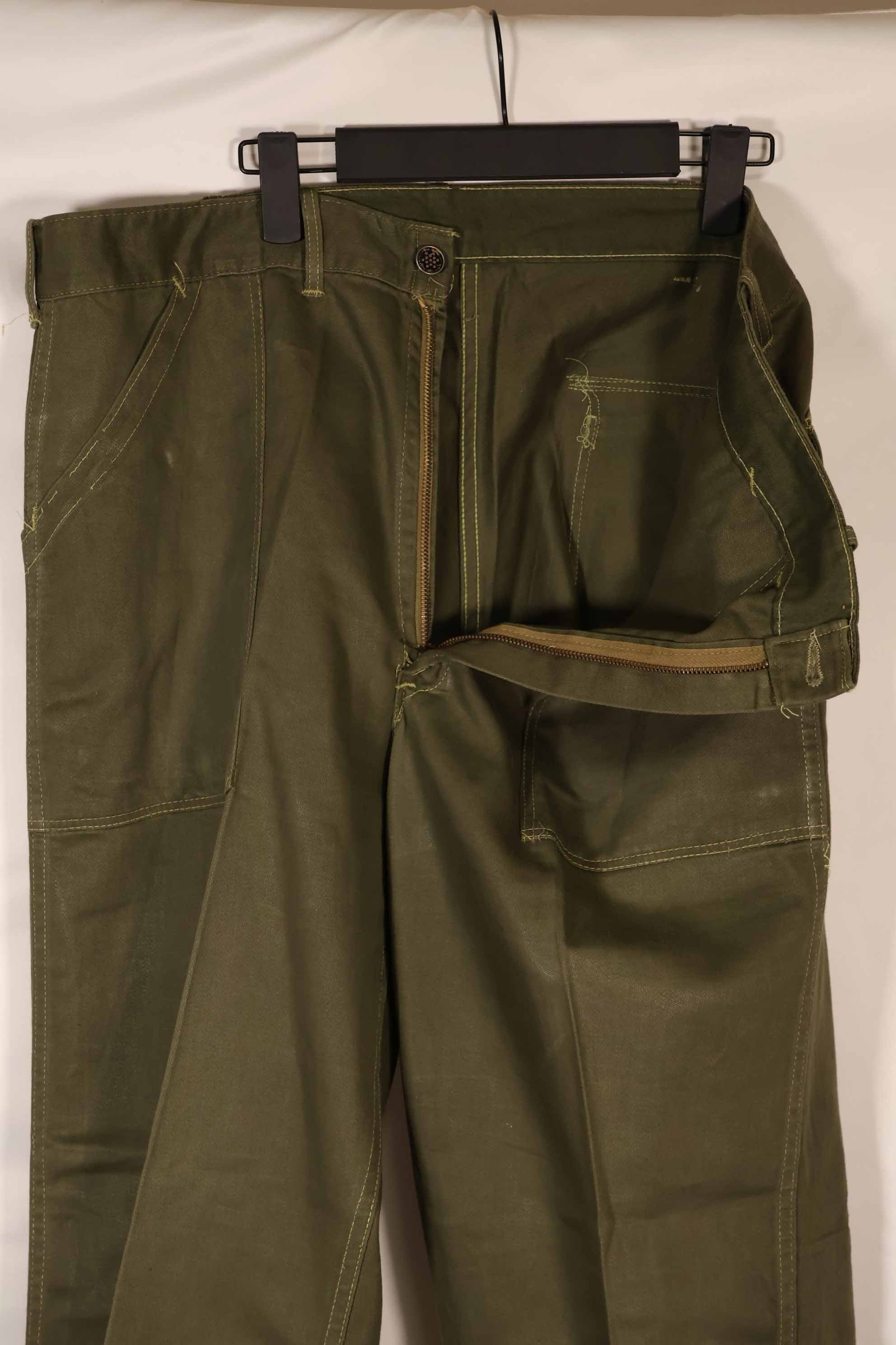 Real 1950s U.S. Army Cotton Utility Pants, Used