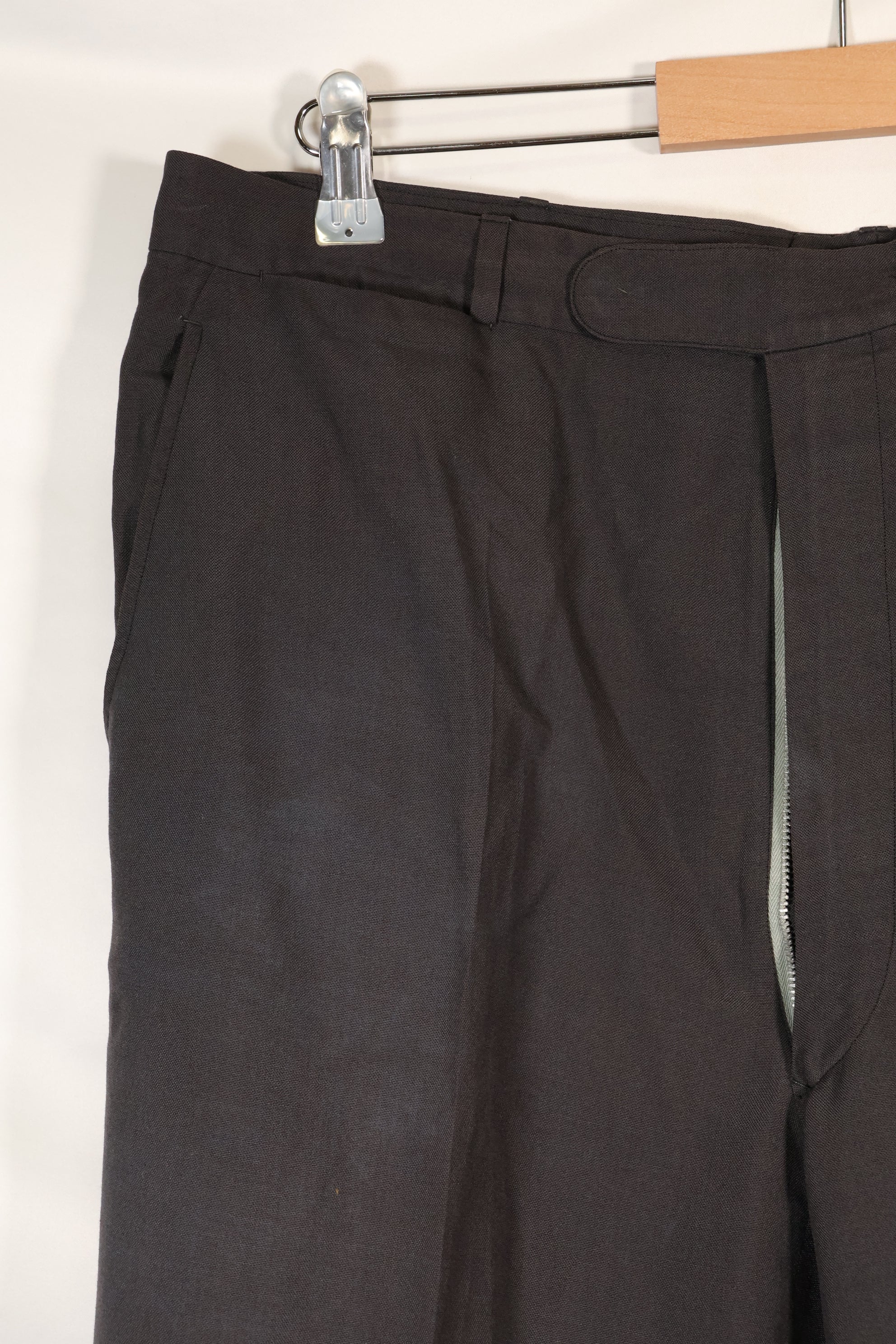 1960s Saigon Taylor Made Black Safari Jacket Pants Set