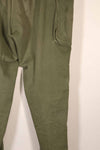 Real 1940s-50s US Army M43 Pants Cut Cotton Pants Used