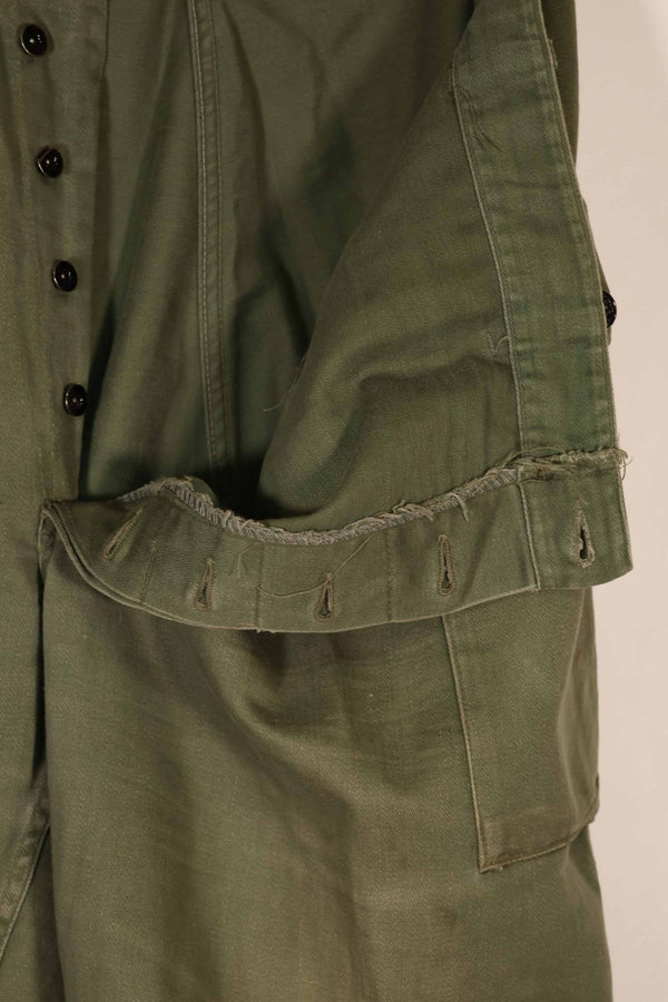 Real 1940s-50s US Army M43 Pants Cut Cotton Pants Used