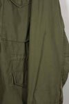 Real 1968 2nd Model M65 Field Jacket, gray liner, no tags, used.