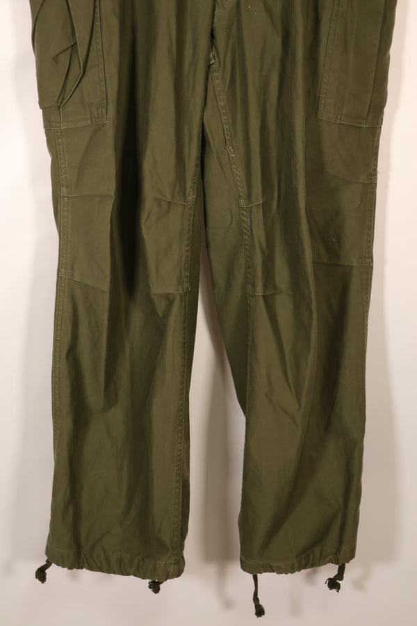 Real 1953 M51 cotton field pants, used M-R