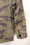 Mid-1960s Japanese Silver Tiger Asian Cut shirt with faded tiger stripes, used.