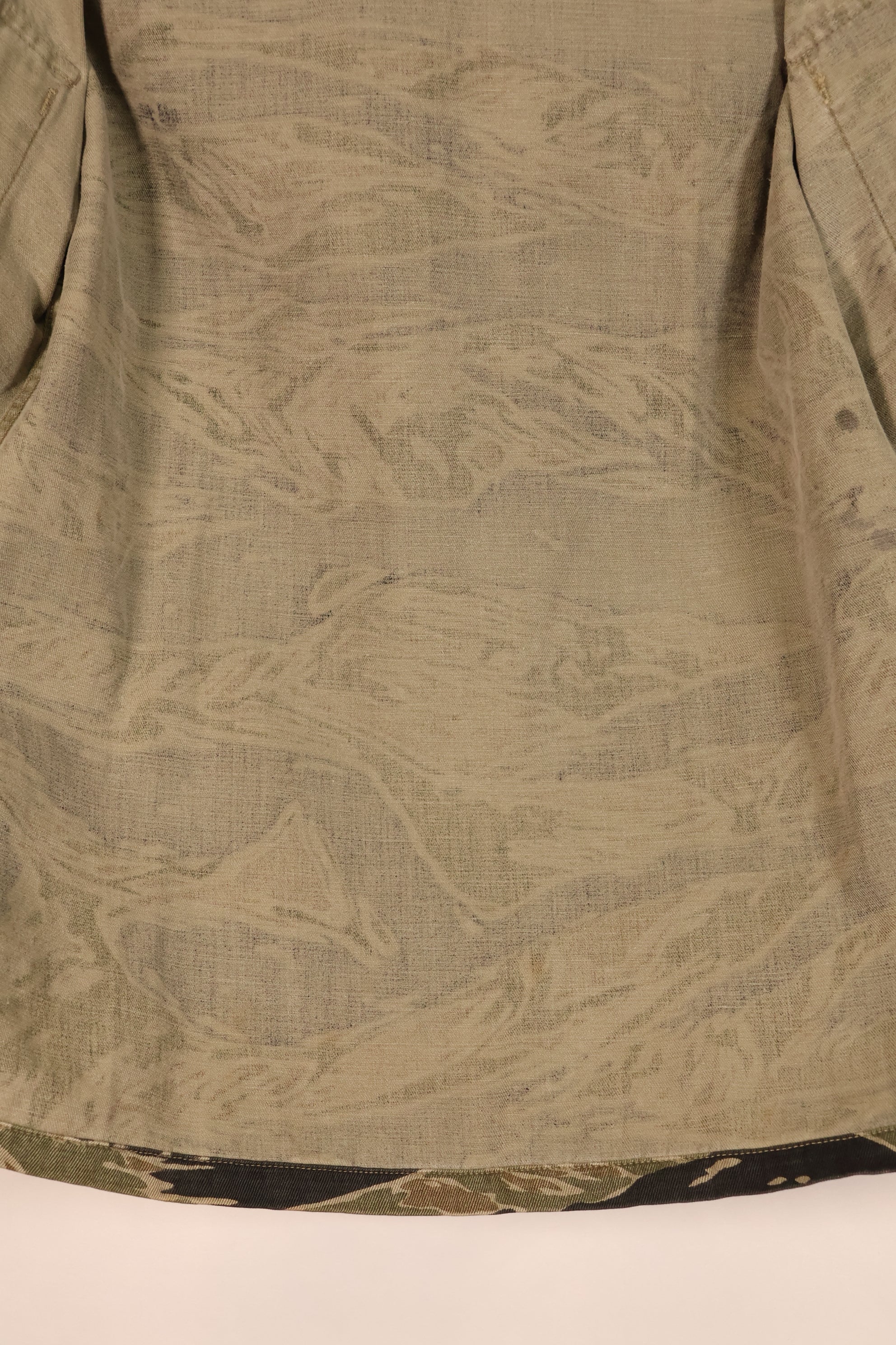 1960s - Silver Tiger - a-s - Tiger Stripe - Shirt - With Patch - Interpreter - Used 