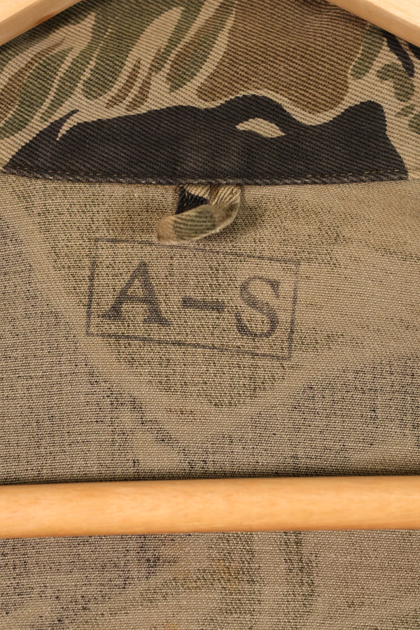 1960s - Silver Tiger - a-s - Tiger Stripe - Shirt - With Patch - Interpreter - Used 