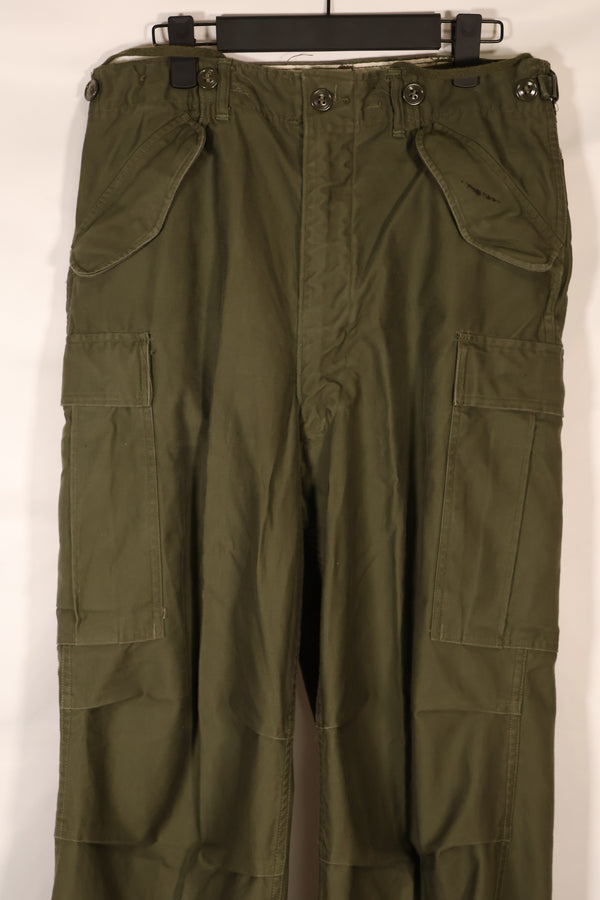 Real 1958 M51 cotton field pants, used S-R