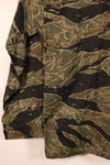 Circa 1965, Made in Japan, A-M, Silver Tiger, Asian Cut, Tiger Stripe Shirt, Good Condition, Used