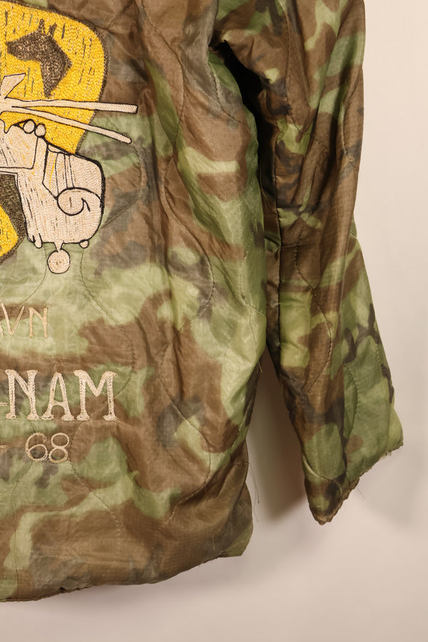 1967–68 U.S. Army 1st Cavalry Division AN-KHE 478th AVN Tour Jacket, Vietnam Jacket, Used