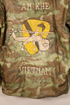 1967–68 U.S. Army 1st Cavalry Division AN-KHE 478th AVN Tour Jacket, Vietnam Jacket, Used